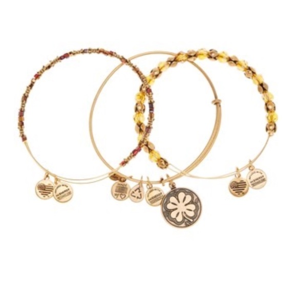 Alex and Ani Jewelry - Alex and Ani “Golden Days” *GOLD* 3 bangle set